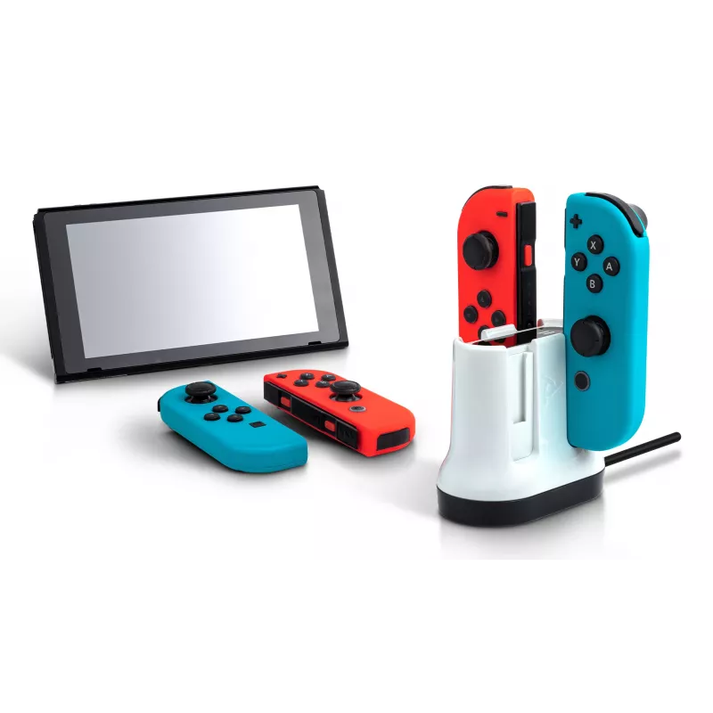 PDP Joy-Con Charging Shuttle, εσωτερικού χώρου, 1,524 m, Λευκό