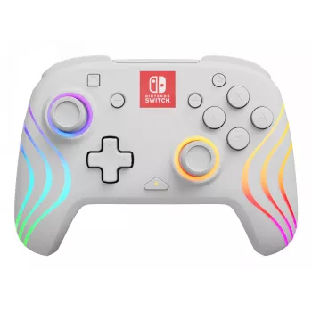 PDP Afterglow Wave Λευκό Gamepad Αναλογικό / Ψηφιακό Nintendo Switch, Nintendo Switch OLED
