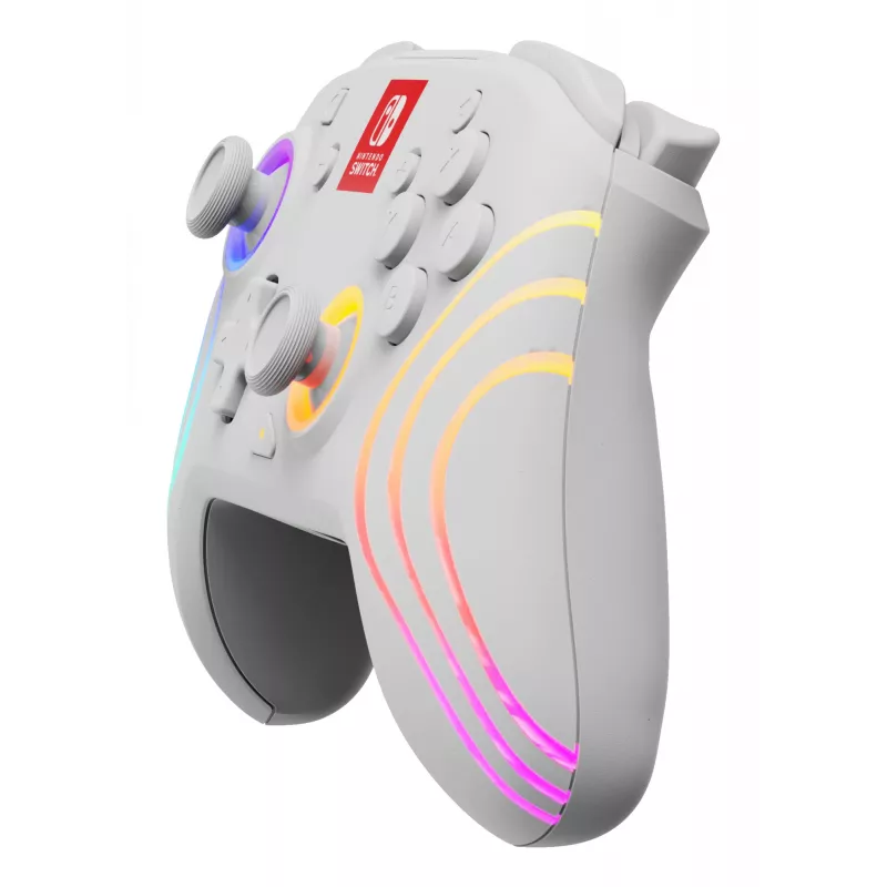 PDP Afterglow Wave Λευκό Gamepad Αναλογικό / Ψηφιακό Nintendo Switch, Nintendo Switch OLED