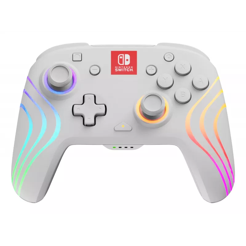 PDP Afterglow Wave Λευκό Gamepad Αναλογικό / Ψηφιακό Nintendo Switch, Nintendo Switch OLED
