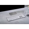 CHERRY KW 9100 λεπτό FOR MAC Πληκτρολόγιο Universal USB + Bluetooth QWERTY Αγγλικά Ασημί