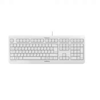 CHERRY KC 1000 Ενσύρματο πληκτρολόγιο, ανοιχτό γκρι, USB (QWERTY – UK)