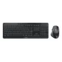 CHERRY Stream desktop ultimate Πληκτρολόγιο Ποντίκι με Home/Office USB + RF Wireless + Bluetooth AZERTY Γαλλικό Μαύρο