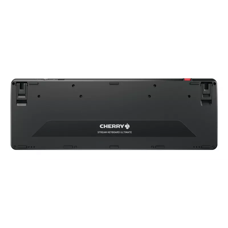 CHERRY Stream desktop ultimate Πληκτρολόγιο Ποντίκι με Home/Office USB + RF Wireless + Bluetooth AZERTY Γαλλικό Μαύρο