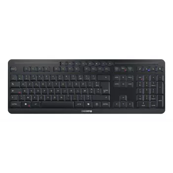 Cherry Stream ultimate – Full-Size AZERTY, USB + RF Wireless + Bluetooth, διακόπτες ψαλιδιού, LED οπίσθιος φωτισμός, Μαύρο