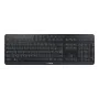 Cherry Stream ultimate – Full-Size AZERTY, USB + RF Wireless + Bluetooth, διακόπτες ψαλιδιού, LED οπίσθιος φωτισμός, Μαύρο