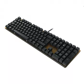 Μηχανικό πληκτρολόγιο Cherry KC 200 MX USB QWERTY 108 πλήκτρα Μαύρο Μπρονζέ