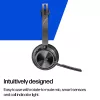 HP Poly Voyager Focus 2-M USB-C-C Headset USB-C/A Προσαρμογέας Σταθμός φόρτισης
