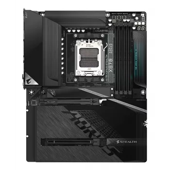 GIGABYTE X870 AORUS STEALTH Μητρική - Υποστηρίζει AMD Ryzen 9000 CPUs, 16+2+2 φάσεις Digital VRM, έως 8200Hz DDR5 (OC), 2xPCIe 5.0 + 2xPCIe 4.0, Wi-Fi 7, 5 GbE LAN, USB 4
