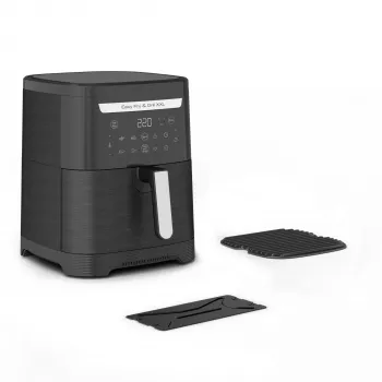 Φριτέζα αέρα Tefal Easy Fry & Grill EY8018 6,5 L 1,5 kg 1830 W Οθόνη αφής LCD μαύρη επιτραπέζια