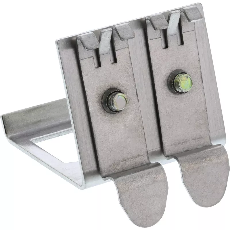 InLine Βάση Keystone για ράγα DIN, 2-Port, Μέταλλο