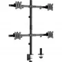 InLine Βάση τραπεζιού για 4x TV / LED / TFT οθόνη έως 81cm 32 ίντσες μέγ. 9kg