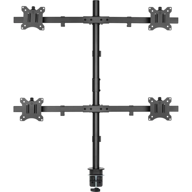 InLine Βάση τραπεζιού για 4x TV / LED / TFT οθόνη έως 81cm 32 ίντσες μέγ. 9kg