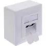 Πρίζα δικτύου InLine 76842A 2 x RJ-45 Λευκό Καλώδιο δικτύου Cat 6a