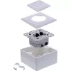 Πρίζα δικτύου InLine 76842A 2 x RJ-45 Λευκό Καλώδιο δικτύου Cat 6a