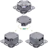 Πρίζα δικτύου InLine 76842A 2 x RJ-45 Λευκό Καλώδιο δικτύου Cat 6a