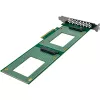InLine 76660O Εσωτερικός προσαρμογέας U.2 PCIe Αρσενικό 4 Gbit/s