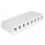 Υποδοχή Socket DELOCK 86209 λευκή