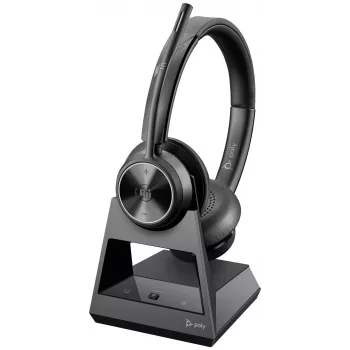 HP Poly Savi 7320 Stereo DECT 1880-1900 MHz Top, μαύρο, MacOS, 190 mm, 210 mm, 55 mm, 300 g