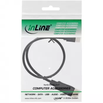 InLine Mini DisplayPort σε DisplayPort καλώδιο μαύρο 5m