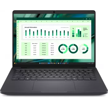 DELL Pro Max 14 MC14250 Intel Core Ultra 7 265H Mobile Workstation 35,6 cm (14 ίντσες) Full HD+ 32 GB LPDDR5x-SDRAM 1 TB SSD NVIDIA RTX PRO 500 Blackwell Wi-Fi 7 (802.11be) Windows 11 Pro γερμανικά μαύρο
