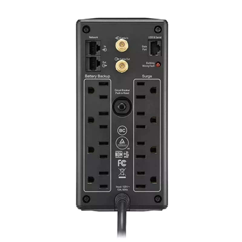 APC BX1000M αδιάλειπτη παροχή ισχύος (UPS) Line-Interactive 1 kVA 600 W 8 έξοδοι AC