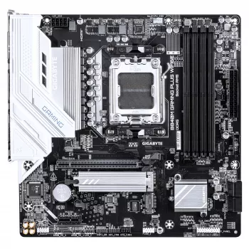 GIGABYTE B840M GAMING PLUS WIFI6E Μητρική - AMD Ryzen 9000 CPUs, 8+2+2 Phases VRM, έως 8200MHz DDR5 (O.C), 2x PCIe 4.0 M.2, Wi-Fi 6E, 1GbE LAN, USB 3.2 Gen 2