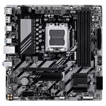 GIGABYTE B840M D3HP Μητρική - AMD Ryzen 9000 CPUs, 8+2+2 Phases VRM, έως 8200MHz DDR5(O.C), 2xPCIe 4.0 M.2, 1GbE LAN, USB 3.2 Gen 2