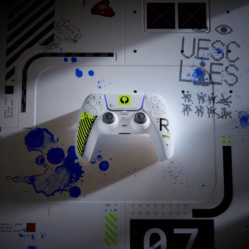 Sony DualSense Wireless Controller - Marathon Limited Edition λευκό, πράσινο Bluetooth/USB Gamepad Αναλογικό / Ψηφιακό Android, MAC, PC, PlayStation 5, iOS