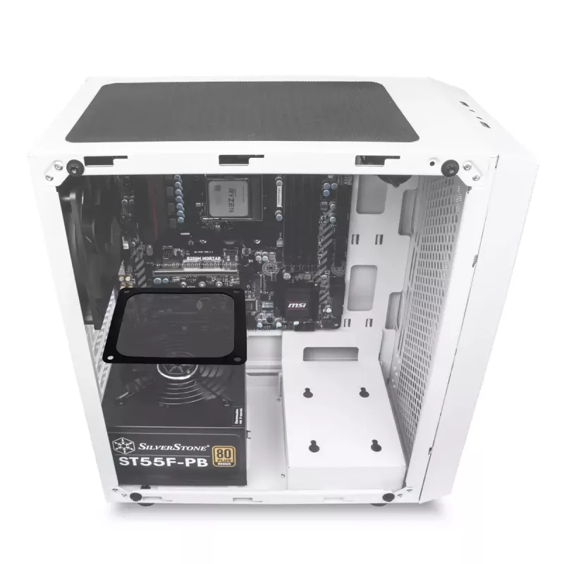 SilverStone SST-FF143W Μαγνητικό φίλτρο σκόνης, 140 mm, Λευκό