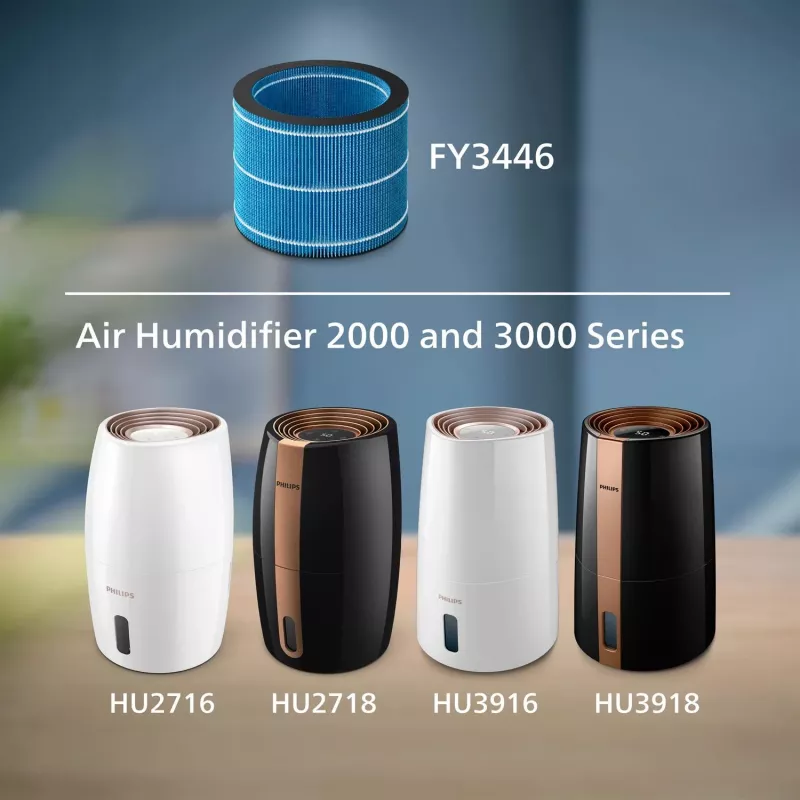 Philips γνήσιο ανταλλακτικό φίλτρο FY3446/30 υγραντικό επίθεμα