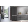 Siemens iQ500 KG49N4XAF ψυγείο-καταψύκτης ελεύθερης τοποθέτησης 440 L μαύρο