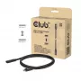 USB-C 40Gbps καλώδιο επέκτασης 1 m — club 3d, USB C σε USB C, μαύρο