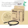 USB-C 40Gbps καλώδιο επέκτασης 1 m — club 3d, USB C σε USB C, μαύρο