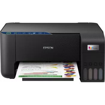 Inkjet πολυμηχάνημα Epson EcoTank ET-2861 — A4, 5760×1440 DPI, 33 ppm, Wi‑Fi, μαύρο