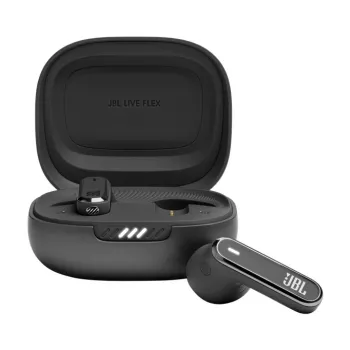 JBL LIVE FLEX ακουστικά True Wireless Stereo (TWS) In-Ear κλήσεις/μουσική Bluetooth μαύρα