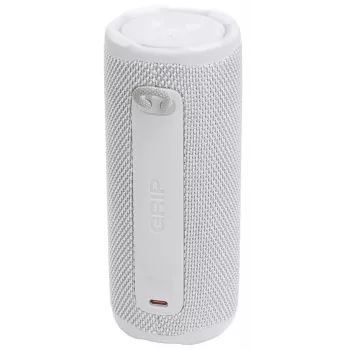 Μονόφωνο ηχείο JBL Grip Mono Λευκό — 16 W RMS, Bluetooth, USB-C, ενσωματωμένη μπαταρία