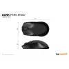 be quiet Dark Perk | Ergo Ποντίκι Gaming Δεξιόχειρας RF Wireless + USB Type-C Οπτικό 32000 DPI