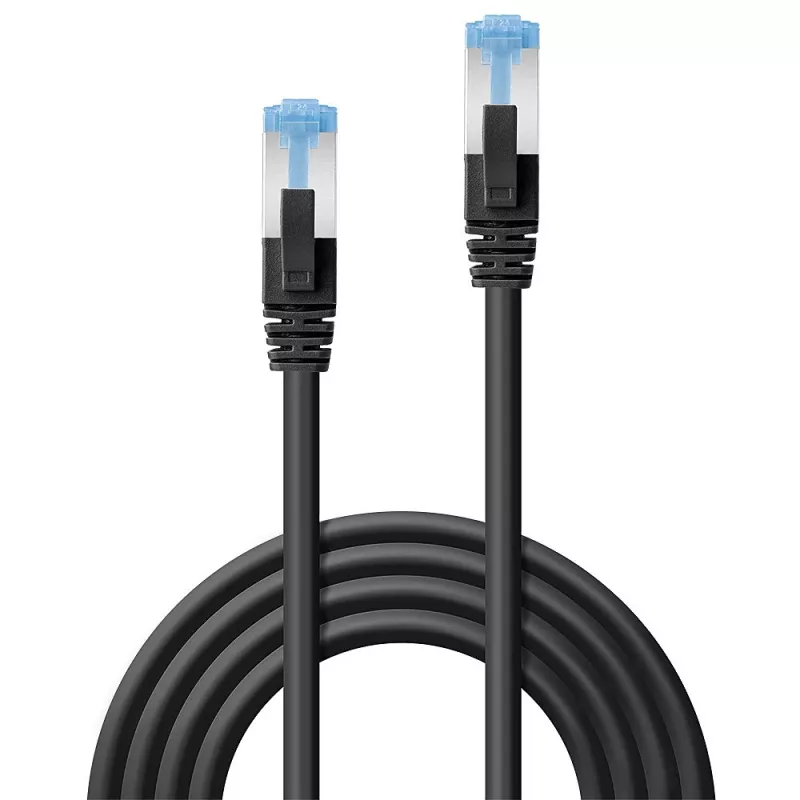 Lindy 47414 Καλώδιο δικτύου Μαύρο 2 m Cat6a S/FTP (S-STP)