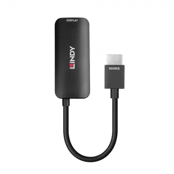 Μετατροπέας Lindy HDMI 8K60 σε DisplayPort 1.4, 0,157 m, HDMI Type-A (Standard), DisplayPort, αρσενικό, θηλυκό, ευθύ