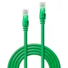 Καλώδιο δικτύου Lindy 48055 Cat.6 U/UTP, 30 m, πράσινο