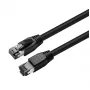 Καλώδιο δικτύου Microconnect MC-SFTP8005S μαύρο 0,5 m Cat8.1 S/FTP (S-STP)