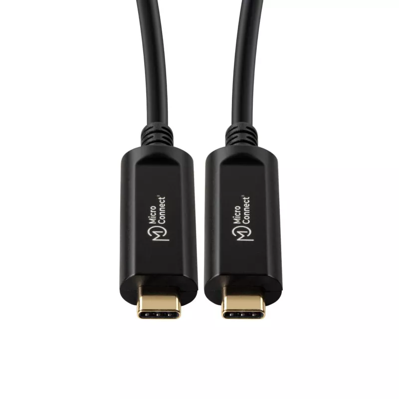 Καλώδιο USB Microconnect USB3.1CC15OP USB 3.2 Gen 1 (3.1 Gen 1) 15 m USB C μαύρο