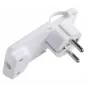 Αντάπτορας βύσματος ρεύματος Microconnect PESCHPLUG-W Type F λευκό