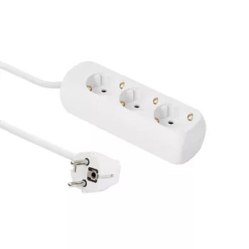 Πολύπριζο Microconnect GRU0035W 3 x Type F λευκό