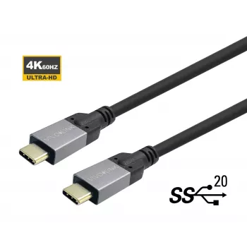 Vivolink PROUSBCMM8 καλώδιο USB 8 m USB C μαύρο