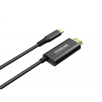 Καλώδιο VivoLink USB-C σε HDMI με τροφοδοσία 100 W, Μοντέλο PROUSBCHDMIMM2-CHARGE