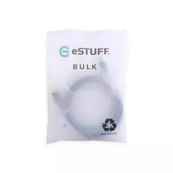 eSTUFF ES604280-BULK Καλώδιο USB USB 2.0 2 m USB-C Μαύρο