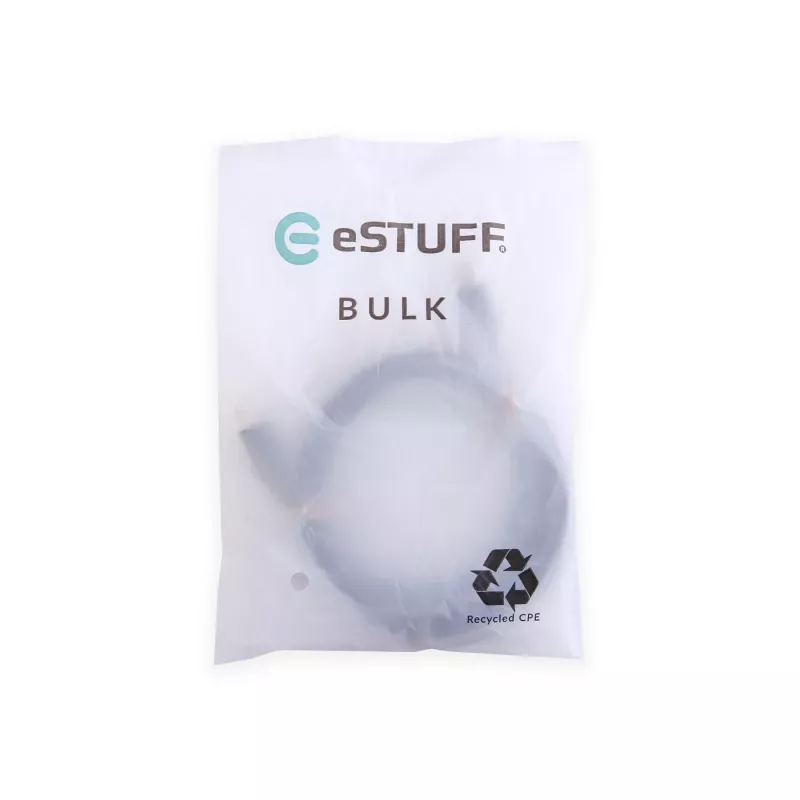 eSTUFF ES604280-BULK Καλώδιο USB USB 2.0 2 m USB-C Μαύρο