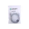 eSTUFF ES605280-BULK Καλώδιο USB USB 2.0 2 m USB-C Μαύρο